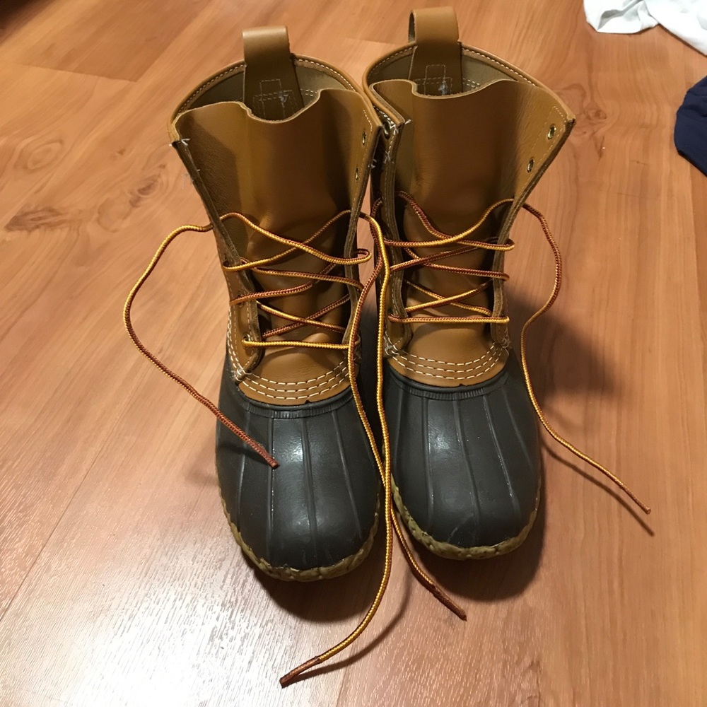L.L. bean duck boots